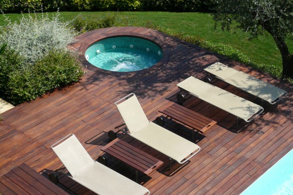 corà parquet per piscine